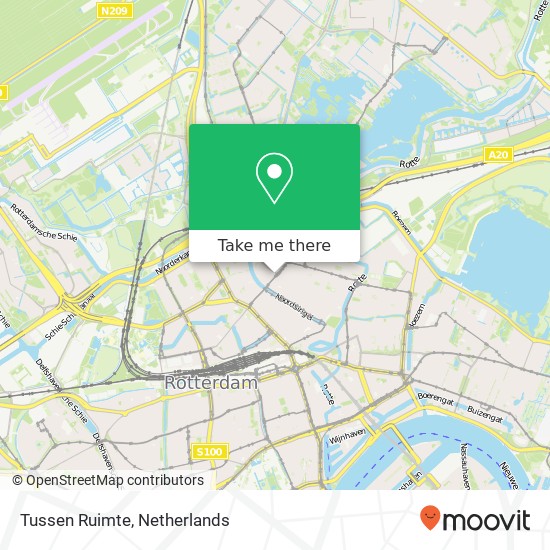 Tussen Ruimte map