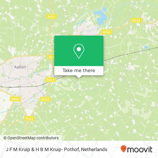 J F M Kruip & H B M Kruip- Pothof map