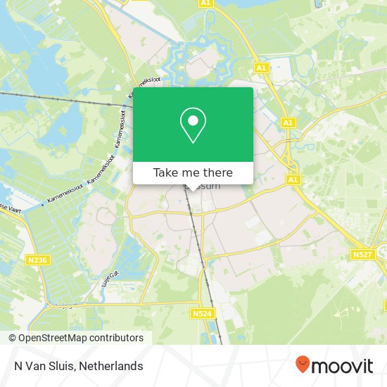 N Van Sluis Karte