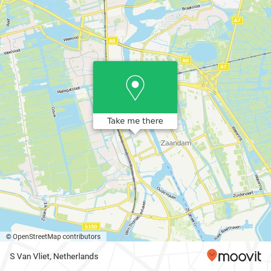 S Van Vliet map