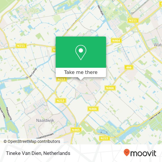 Tineke Van Dien map