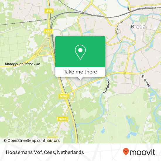 Hoosemans Vof, Cees map
