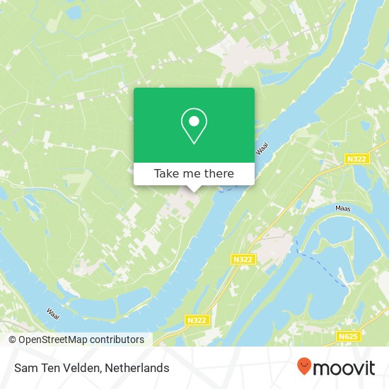 Sam Ten Velden map