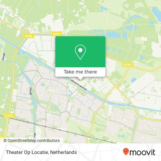 Theater Op Locatie map