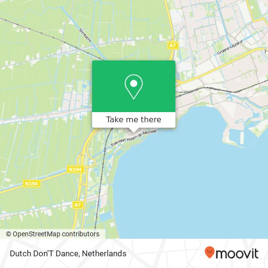 Dutch Don'T Dance map