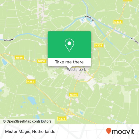 Mister Magic map