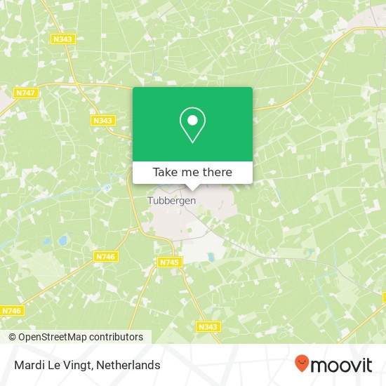 Mardi Le Vingt map