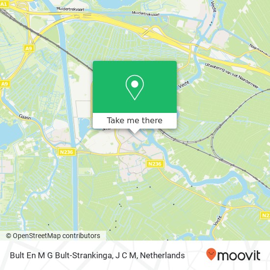 Bult En M G Bult-Strankinga, J C M map