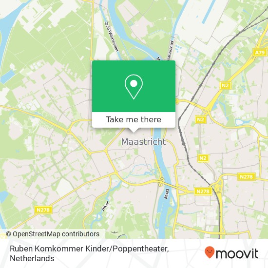 Ruben Komkommer Kinder / Poppentheater map