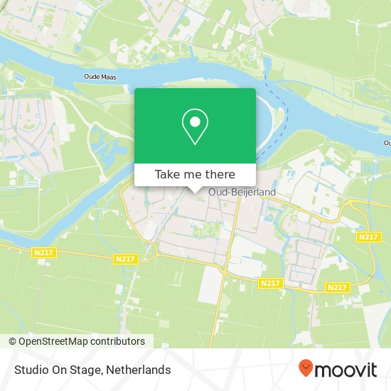 Studio On Stage map