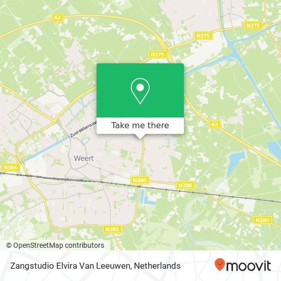 Zangstudio Elvira Van Leeuwen Karte