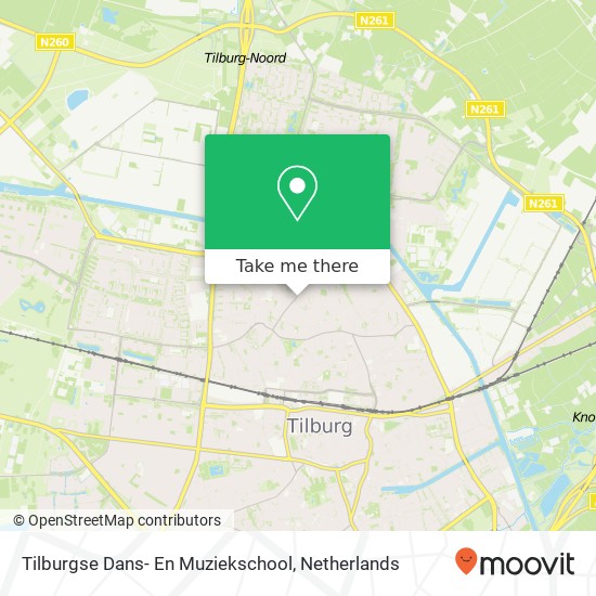 Tilburgse Dans- En Muziekschool map