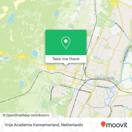 Vrije Academie Kennemerland Karte