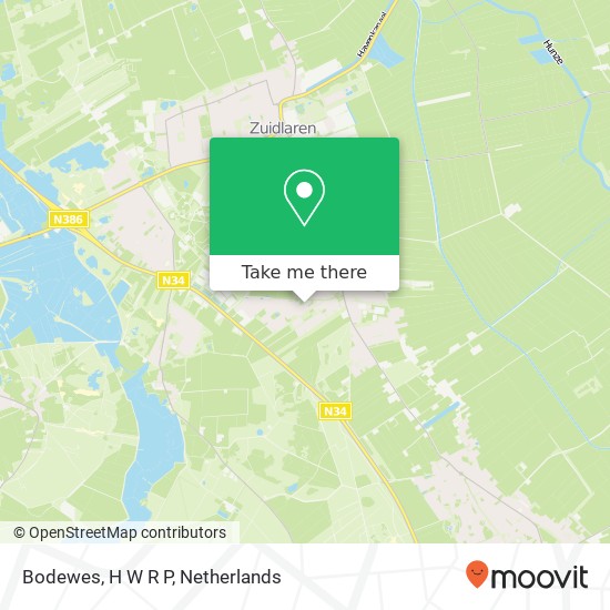 Bodewes, H W R P map