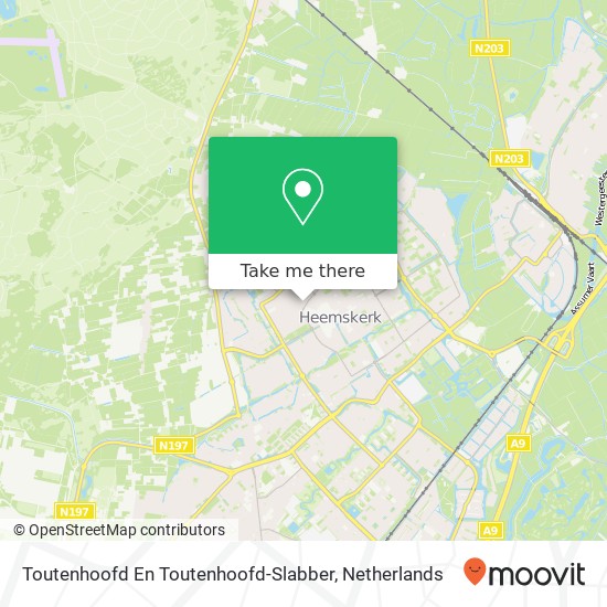 Toutenhoofd En Toutenhoofd-Slabber map