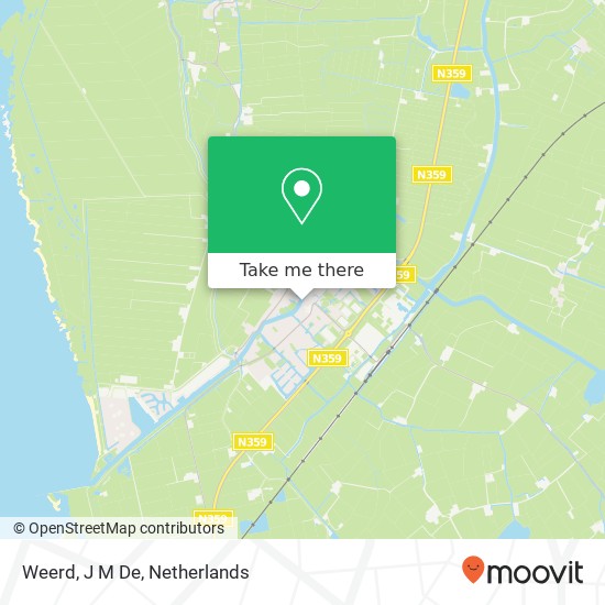 Weerd, J M De map