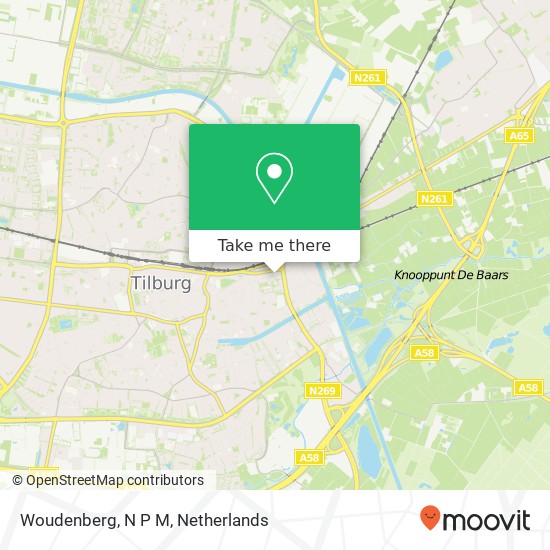 Woudenberg, N P M map