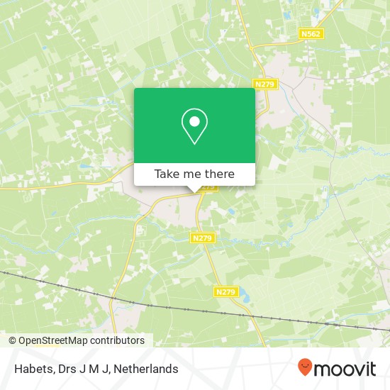 Habets, Drs J M J map