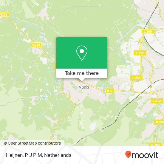 Heijnen, P J P M map