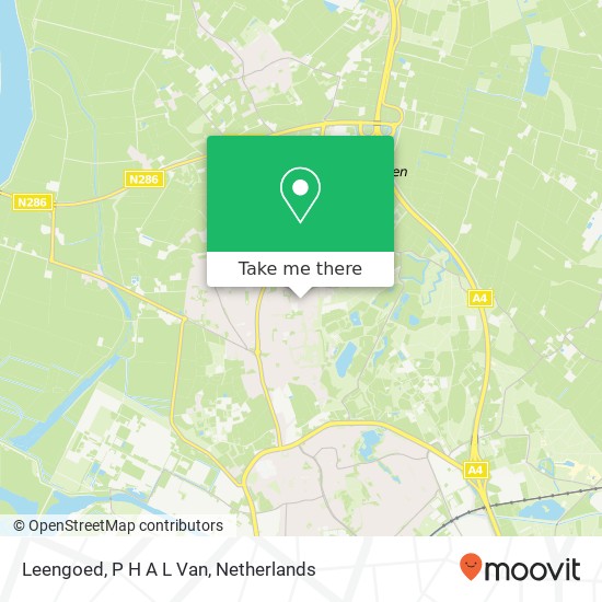 Leengoed, P H A L Van map