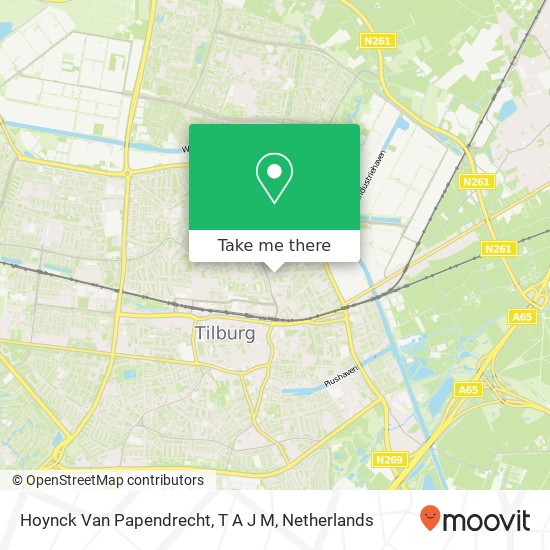 Hoynck Van Papendrecht, T A J M map