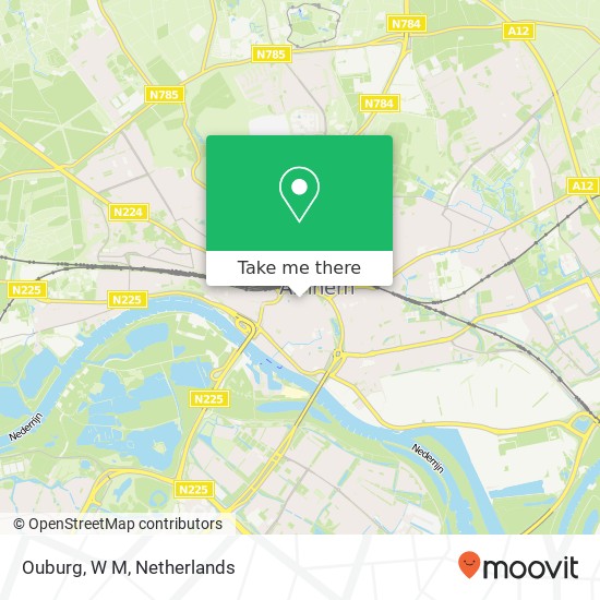 Ouburg, W M map