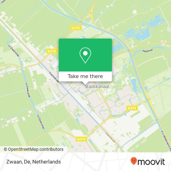 Zwaan, De map