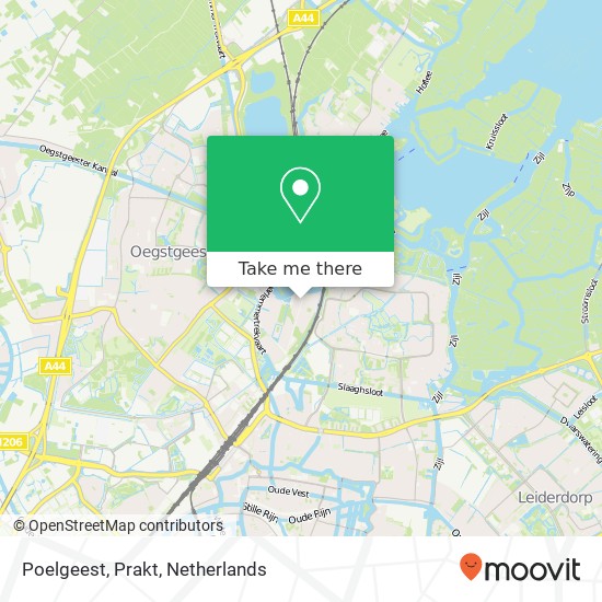 Poelgeest, Prakt map