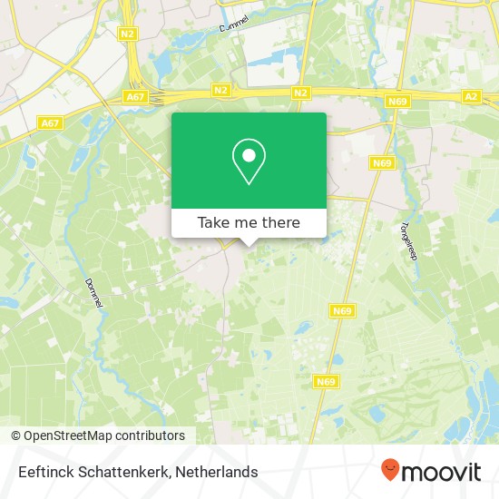 Eeftinck Schattenkerk map