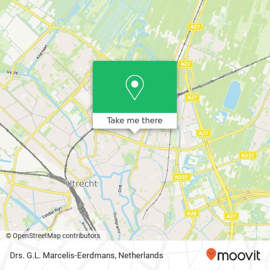 Drs. G.L. Marcelis-Eerdmans map