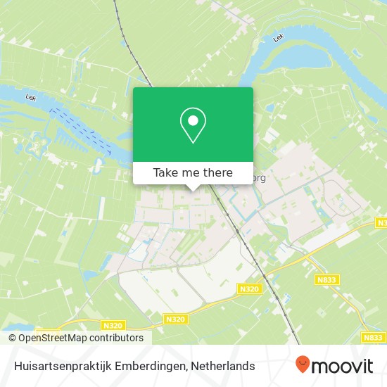 Huisartsenpraktijk Emberdingen map
