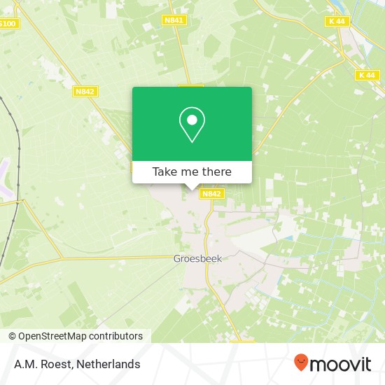 A.M. Roest map