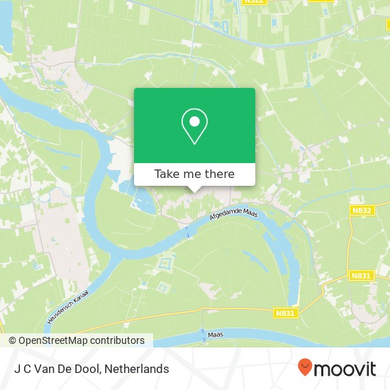 J C Van De Dool map