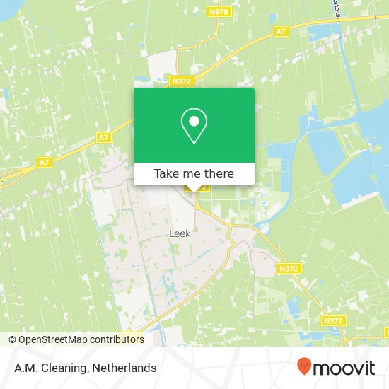 A.M. Cleaning map