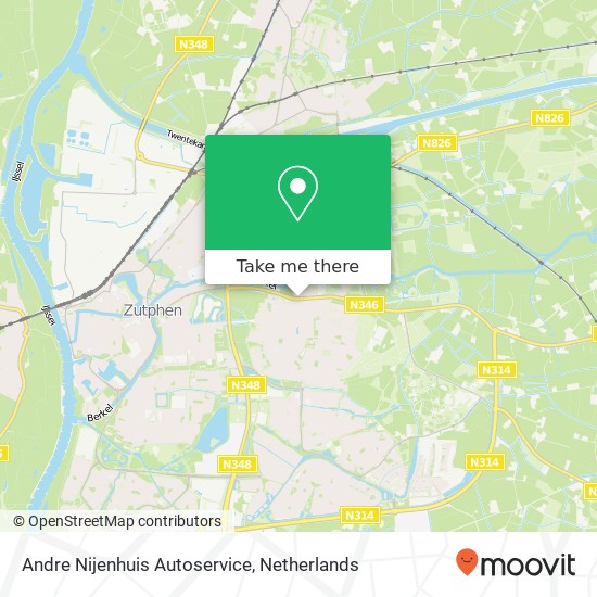 Andre Nijenhuis Autoservice map