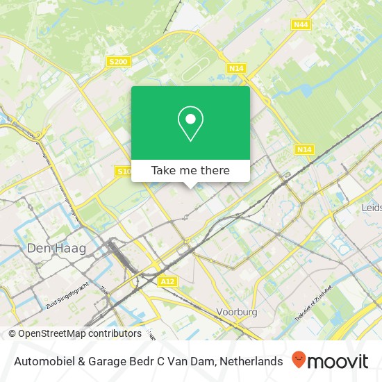 Automobiel & Garage Bedr C Van Dam map