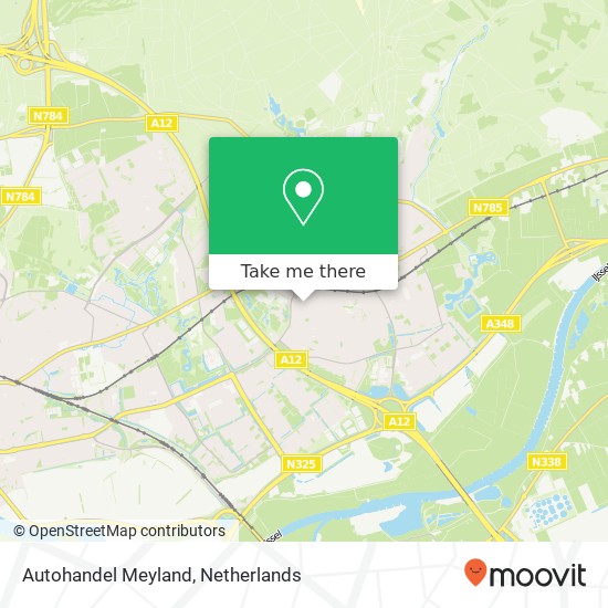 Autohandel Meyland map