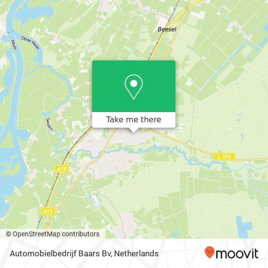 Automobielbedrijf Baars Bv map