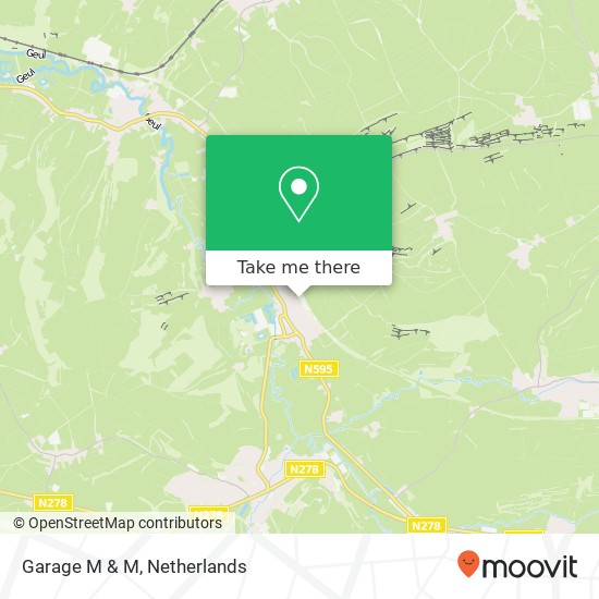 Garage M & M map