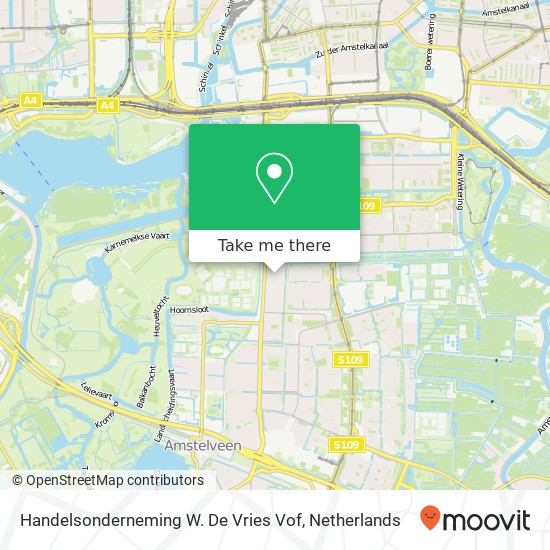 Handelsonderneming W. De Vries Vof map