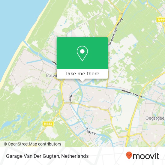 Garage Van Der Gugten map