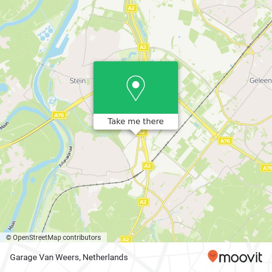 Garage Van Weers map