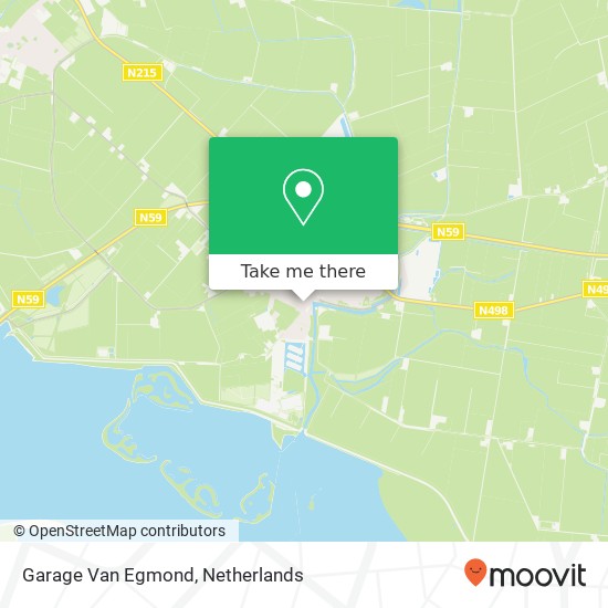 Garage Van Egmond map