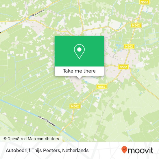 Autobedrijf Thijs Peeters map