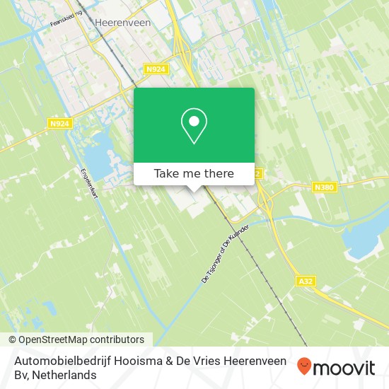 Automobielbedrijf Hooisma & De Vries Heerenveen Bv map