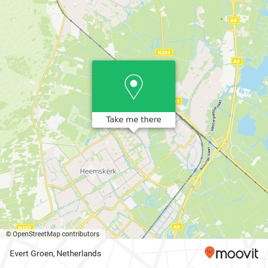 Evert Groen map