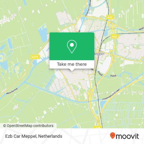 Ezb Car Meppel map