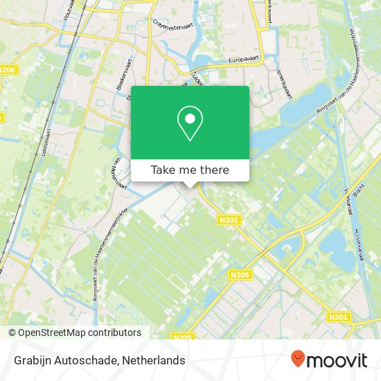 Grabijn Autoschade Karte