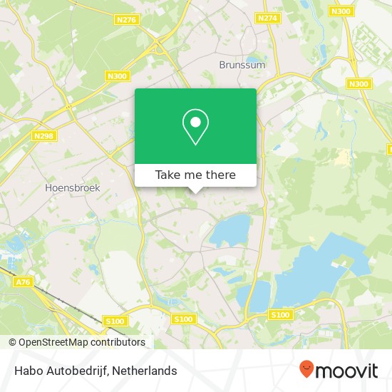 Habo Autobedrijf map