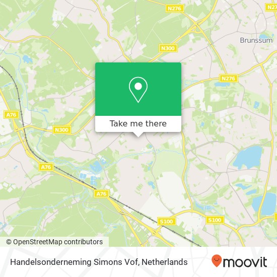 Handelsonderneming Simons Vof map